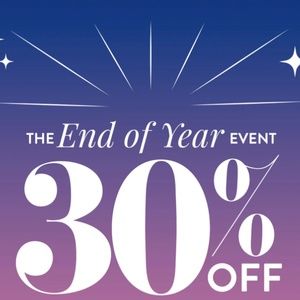 END OF THE YEAR 30% OFF EVERYTHING